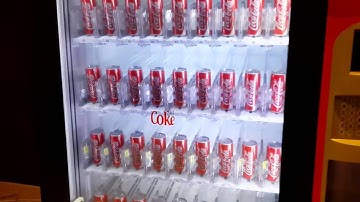 Transparent LCD Display Vending Machine