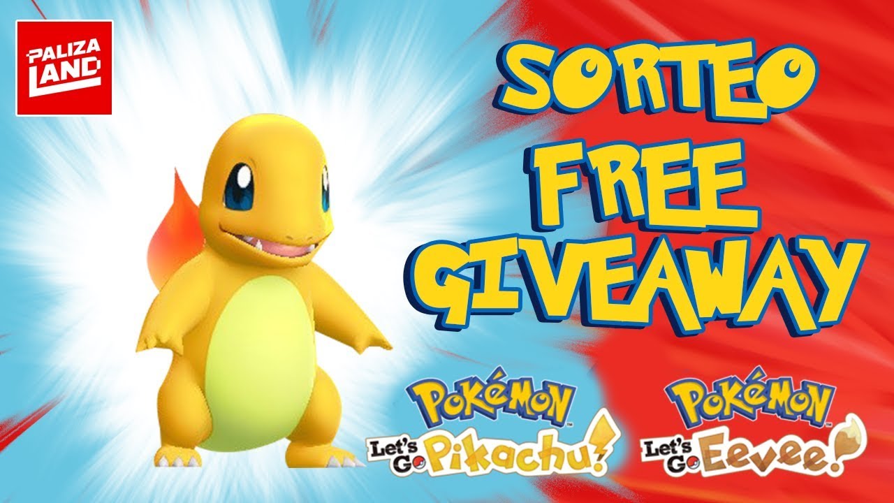 FREE SHINY CHARMANDER POKÉMON GIVEAWAY! - Pokémon Let's Go, Pikachu! y ...