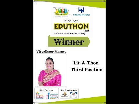 Lit-a Thon - 3rd Prize winner - Vipalkaur Maruva