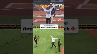 Famous Josh Donaldson is BACK in Toronto 🤩 #bluejays #mlb #alcs #toronto #baseball Wealth