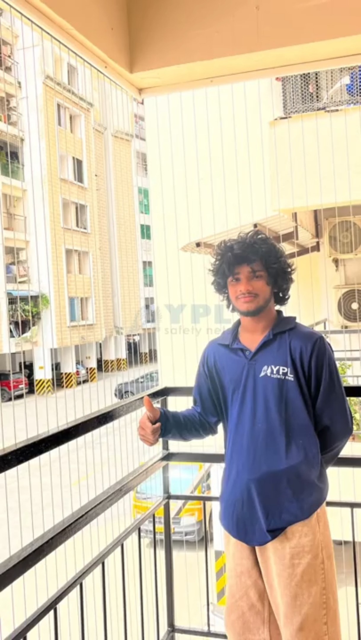 Invisible Grill with Alarm System | Smart Balcony & Window Safety Solution | Ypl Invisible Grill — YPL Safety Nets video thumbnail