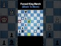 The King Is Forced To Run | White Resigns | Puzzle 250 #shorts #youtubeshorts #viral