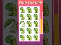 Find the odd emoji out | No.2077 #howgoodareyoureyes #quiz #gameplay #emojichallenge