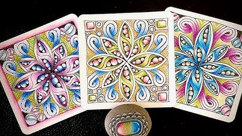 Sindoo Flower Zentangle Inspired Class