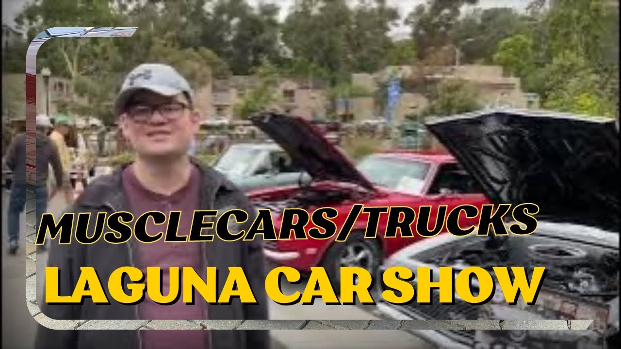LAGUNA BEACH CLASSIC CAR SHOW PT 1 MOPARS MUSCLE CARS & TRUCKS 10/1