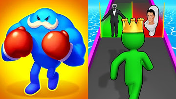 Punchy Race VS Giant Rush / All Max Levels Gameplay Android,ios New Update