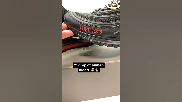 What's INSIDE the Satan Shoes by MSCHF and Lil Nas X? #Shorts