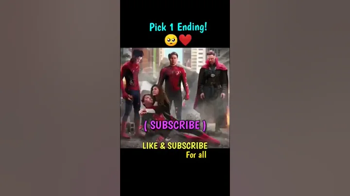 spider man pick one ending #shorts #avengers #avengersendgame