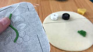 DOUBLE NEEDLE BEADING TECHNIQUE