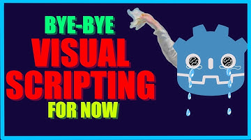 Godot says Bye-Bye visual scripting