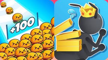 Food Run 3d Vs Tiny Run 3d🟩🎶💥🔺💥🔴🟩Satisfying Big Levels Android iOS Gameplay New Max levels  H111