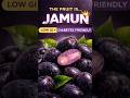 summer fruits series part 8 #summerfruits #gutfriendly #jamun #lowgi  #glycemicindex #amazingfacts