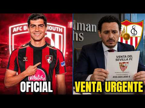 El SEVILLA FC BUSCA un COMPRADOR de forma URGENTE + Las CIFRAS por la VENTA de JUANLU SÁNCHEZ