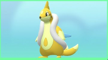 Shiny Floatzel after 0 Poke Radar chain!