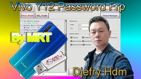 🔴 Vivo Y12 Password Frp Unlock by MRT