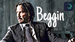 John wick Edit | beggin' #johnwick #keanureeves #edit