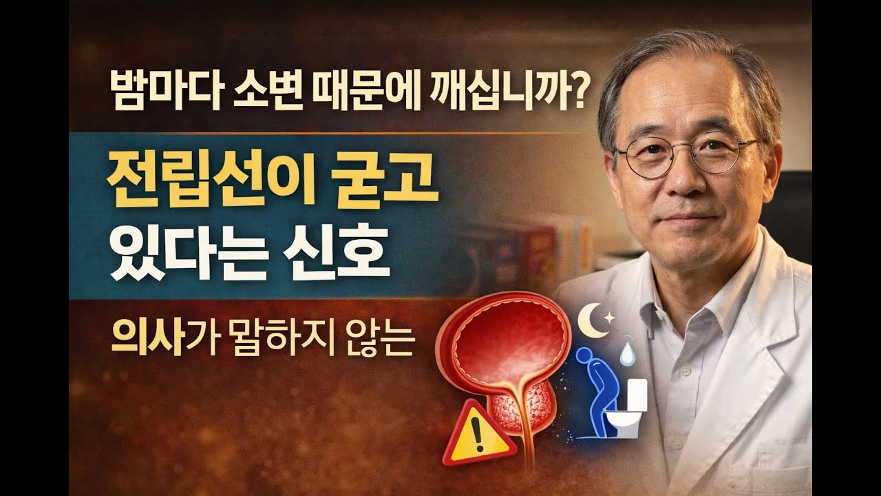 전립선이 굳어가고 있다는 신호, 의사들은 왜 말 안 할까?