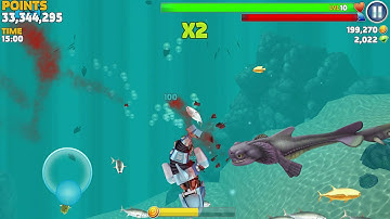 Hungry Shark Evolution Robo Shark Android Gameplay #9
