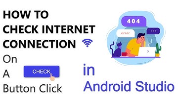 How to Check Internet Connection in Android Studio - No Internet Connection Dialog Android Studio