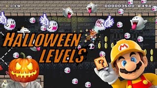 BOPPIN' GHOSTS FOR DAYS | Halloween Levels [#2] - Super Mario Maker