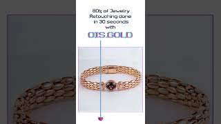 The most precise AI jewelry retouching tool. OIS.GOLD #photoshop #jewelryretouching #retouching