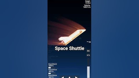 Space Shuttle in Spaceflight simulator #sfs #spaceflightsimulator #iss #shorts
