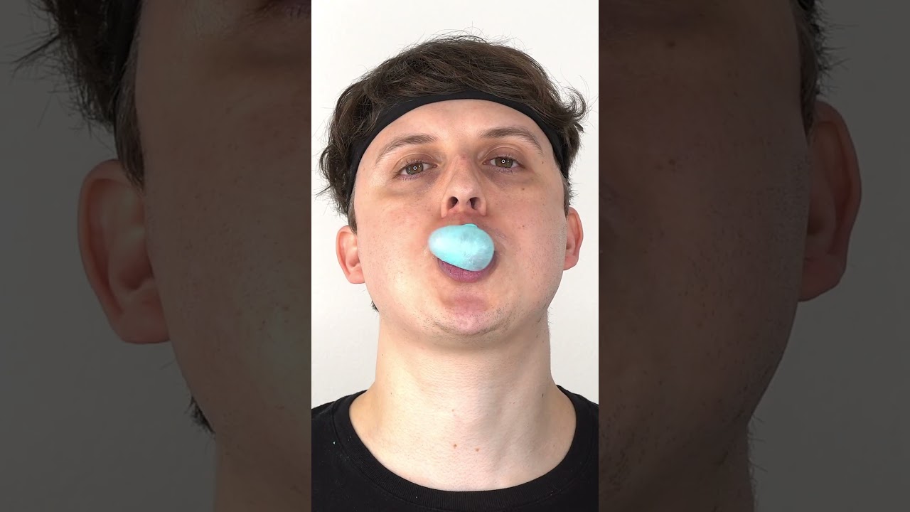 ⁣Extreme Blue Face Mask ASMR