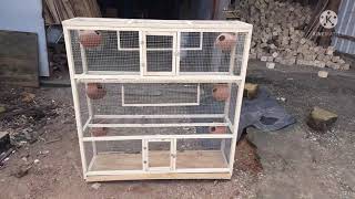 love birds cage 4×4×1