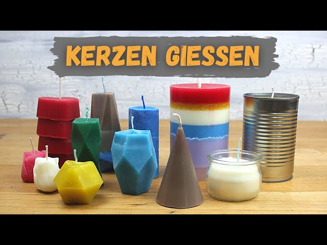 DIY Candle Making | With Various Molds [Paper, Plastic, Silicone, Packaging]