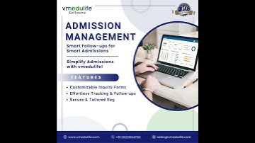 Admission Management | vmedulife software | edtech | CMS | Simplify Admissions with vmedulife!