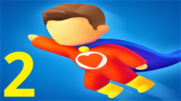 🦸 Super Ordinary Hero 🦸 GAMEPLAY Part 2 Big Progress (Android, iOS)