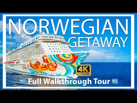 Video: Ülevaade Norwegian Getaway kruiisilaevade interjööridest