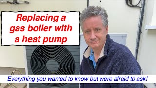 Replacing a gas boiler with a heat pump