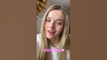 Thumbnail of ASMR Hair Play For Mid-Day Tingles 🤍✨