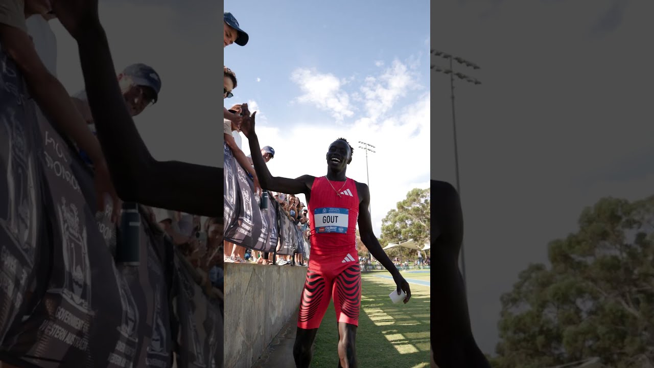 Gout Storms To 19 84 200m At The Australian Champs Running Athletics Australia Fyp