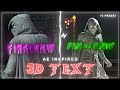 3d Text Pack for Node Video | Preset + Tutorial #aelike #3dtext #nodevideoedits#textpresets  