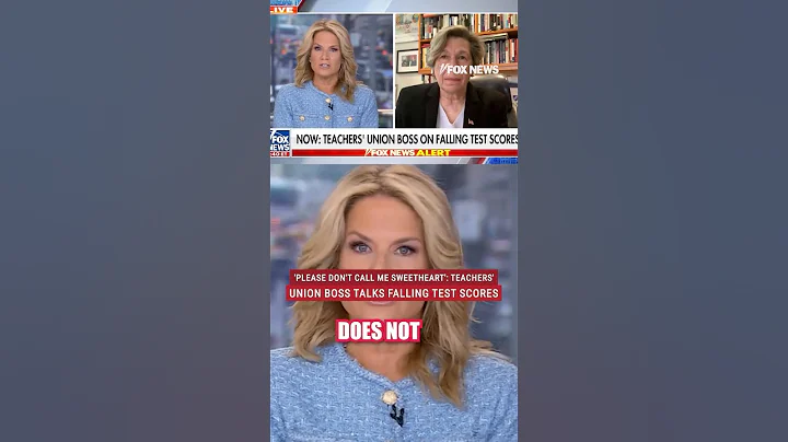 'Please don't call me sweetheart': Interview with teachers’ union boss gets heated #shorts #debate