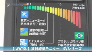 【岩通計測】放射線量モニター　SV-2000　SV-1000