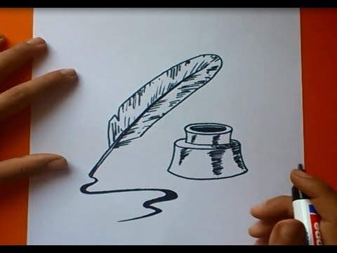 Video: Cómo Dibujar Un Tintero