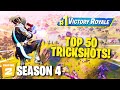 Top 50 BEST Season 4 Trickshots... (insane)