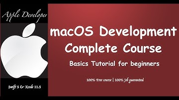 macOS Development Complete Course  - Basic tutorial for beginners-Episode1