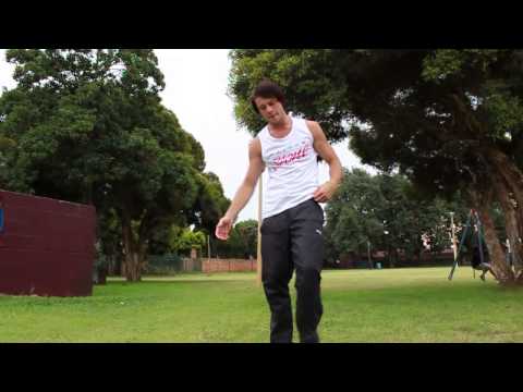 Corkscrew tutorial with gideon(Tricking, Freerunning, bboying)
