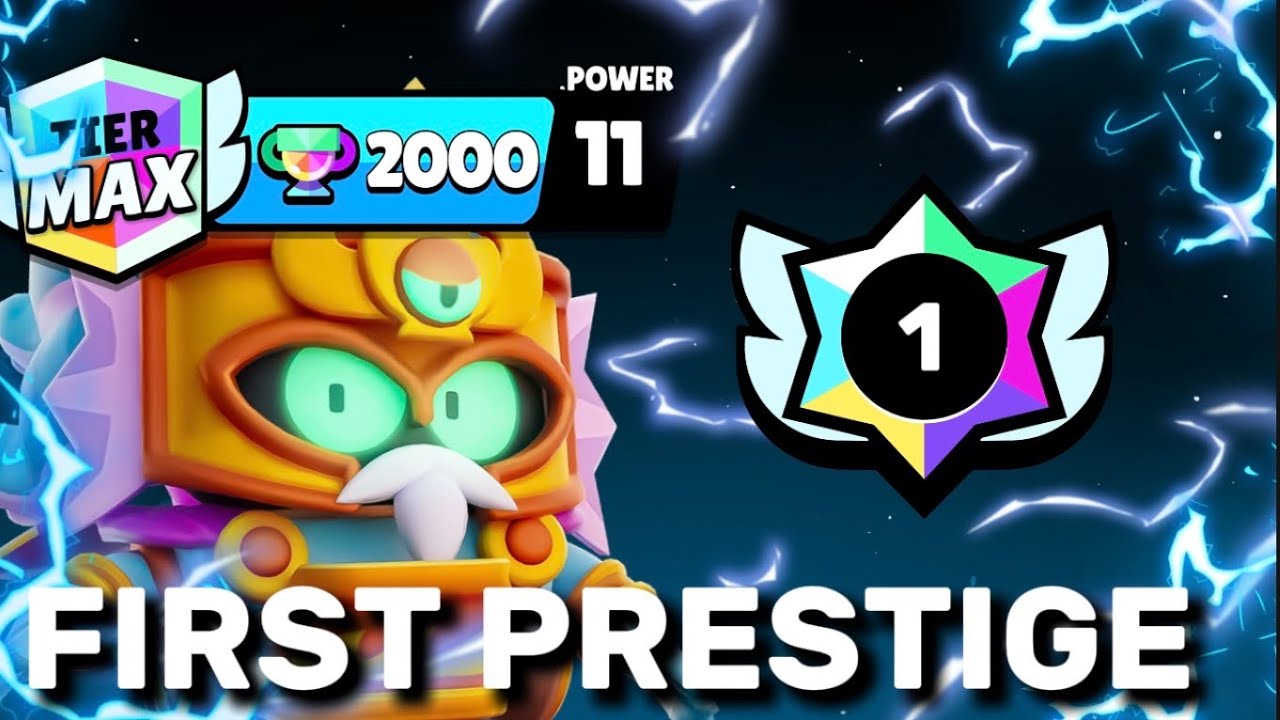 How To Get Your First Prestige in Brawl Stars!