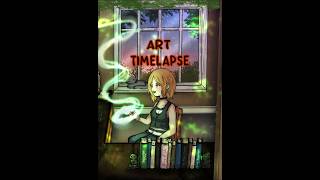 Magic Clip Studio Timelapse #art #clipstudiopaint #originalcharacter