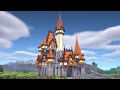 Minecraft | How to Build a Easy Castle | Small Castle Tutorial