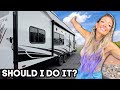 Rv shopping  full time rv life