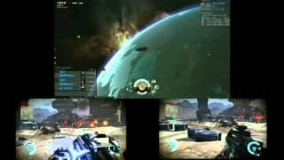 Dust 514 Live Demo from EVE Fanfest 2012 - Orbital Strike from EVE Online
