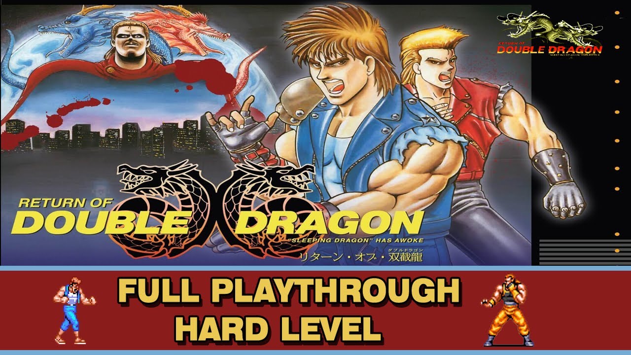 Return of Double Dragon [JAPAN] Snes Longplay - Full Playthrough Hard