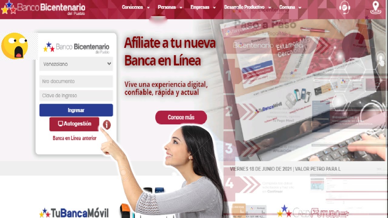 Como Registrarse en la Nueva Banca en Línea Banco Bicentenario 2021