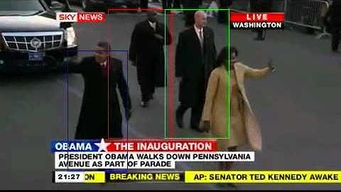 DEMO: Detecting and localizing of multiple walking pedestrians